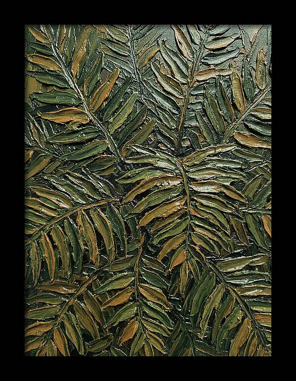 Lush Fern Fronds Texture