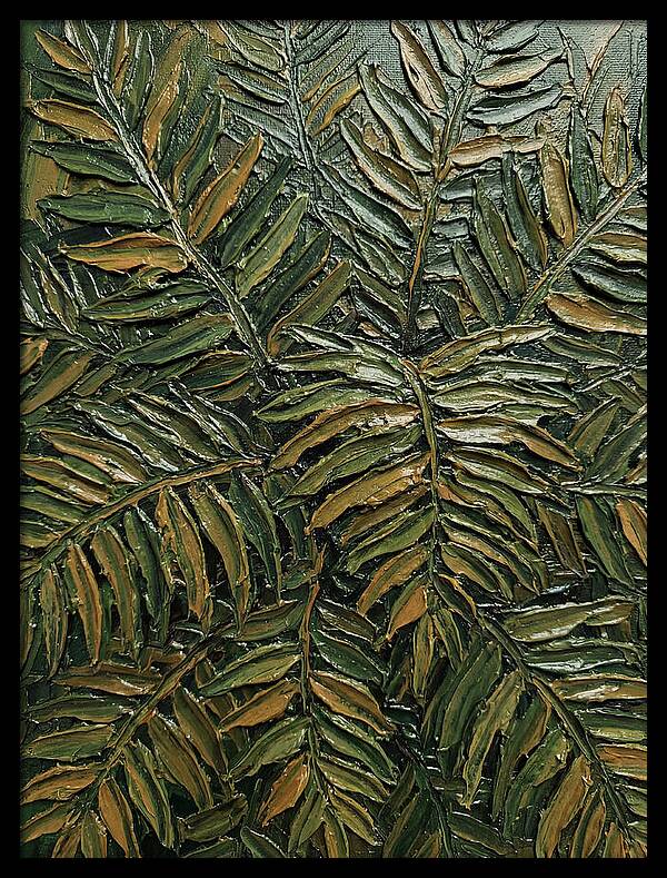 Lush Fern Fronds Texture