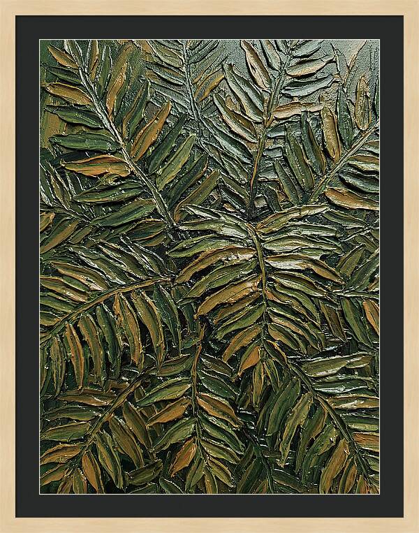 Lush Fern Fronds Texture
