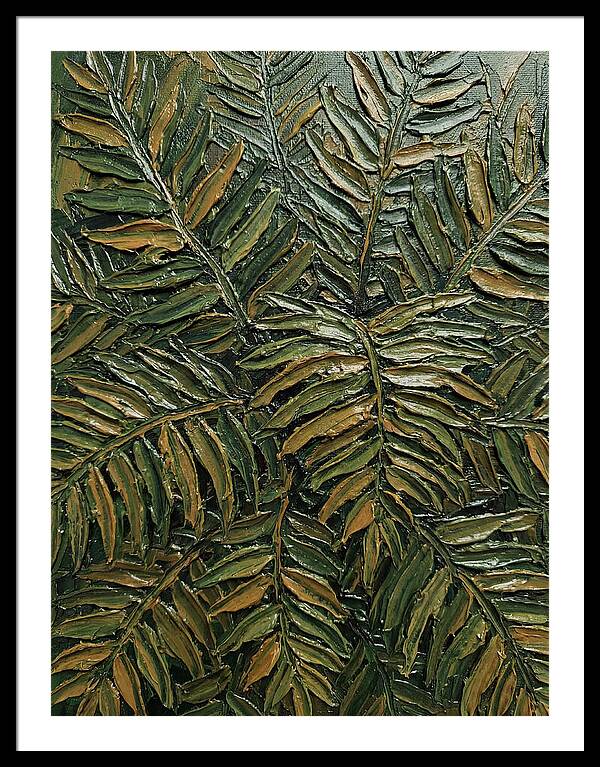 Lush Fern Fronds Texture