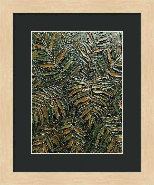 Lush Fern Fronds Texture