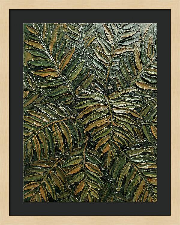 Lush Fern Fronds Texture