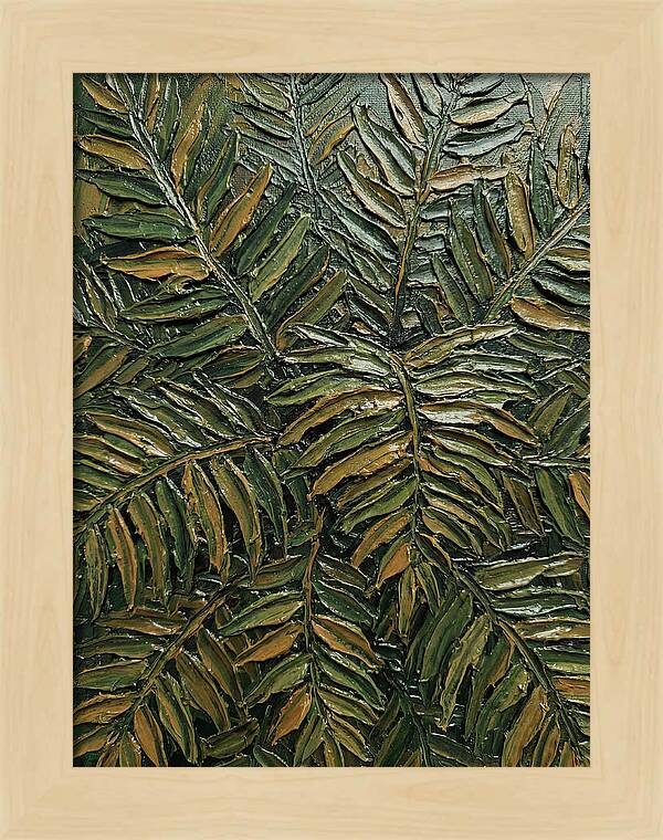 Lush Fern Fronds Texture