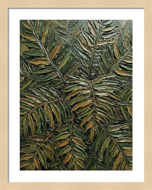 Lush Fern Fronds Texture