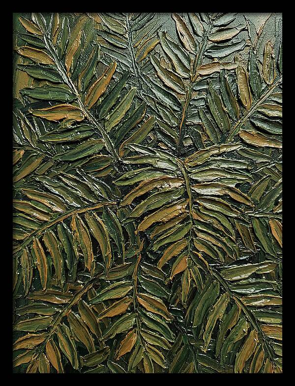 Lush Fern Fronds Texture
