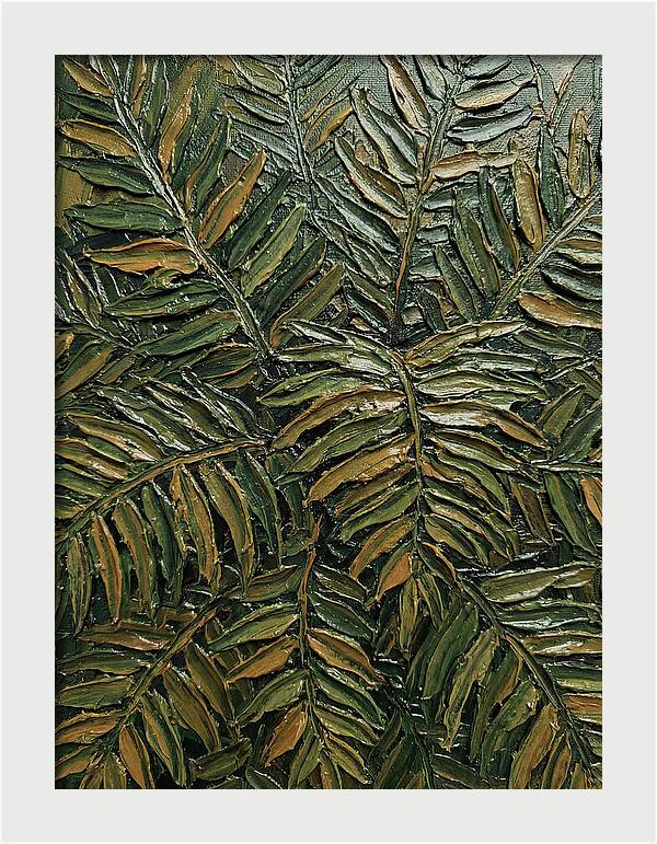 Lush Fern Fronds Texture