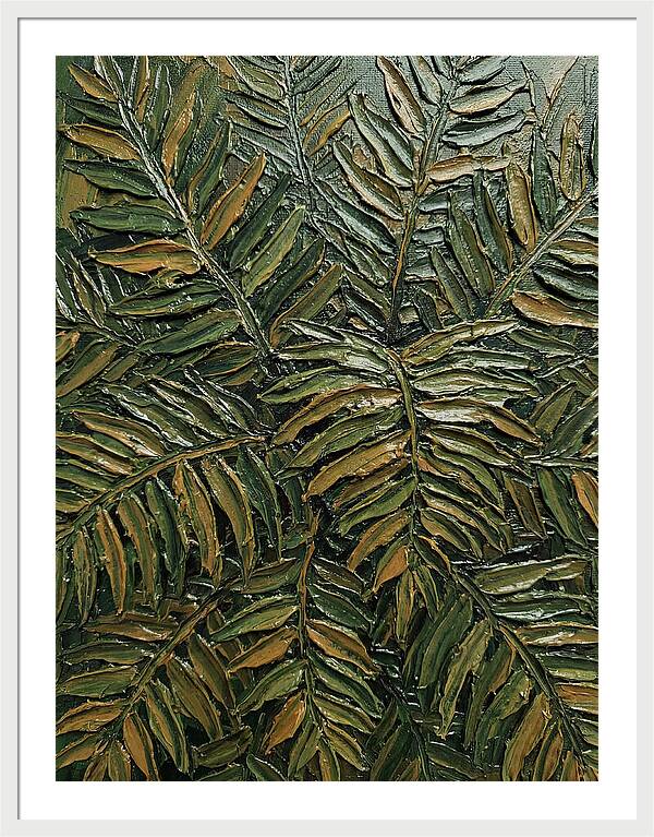Lush Fern Fronds Texture
