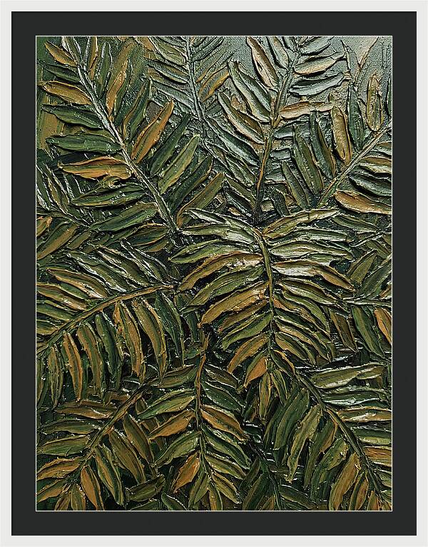 Lush Fern Fronds Texture