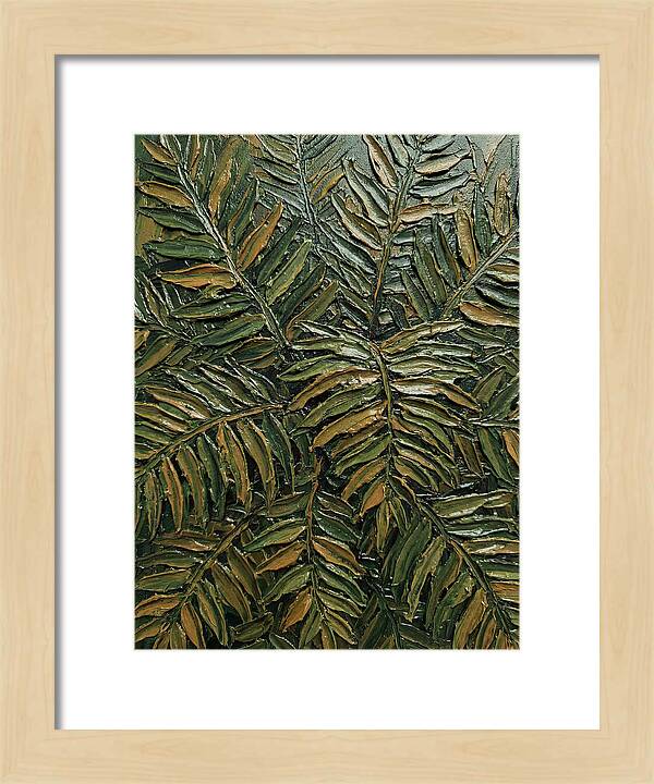 Lush Fern Fronds Texture