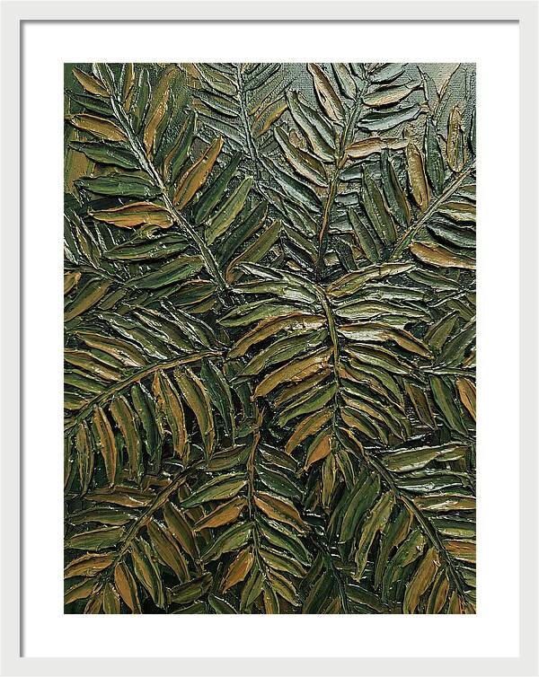 Lush Fern Fronds Texture