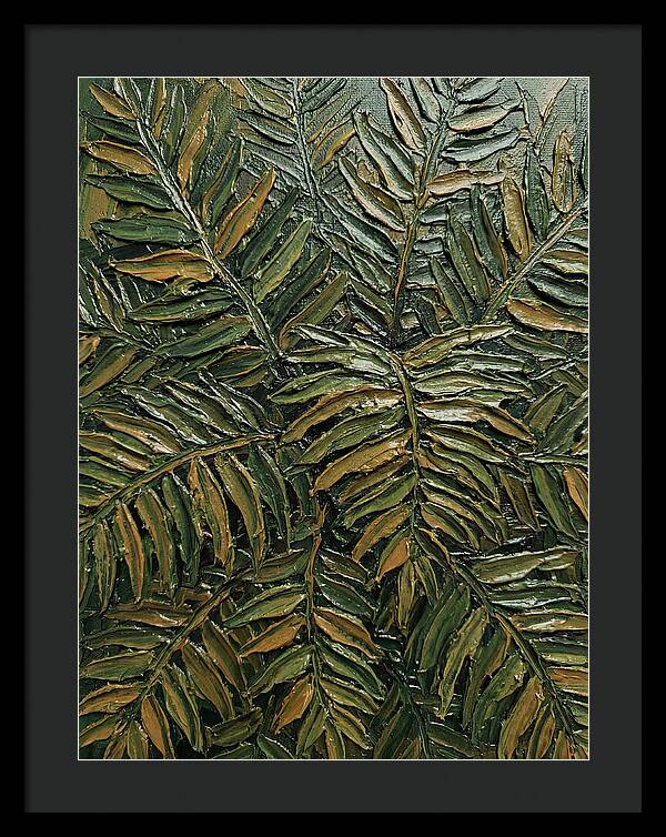 Lush Fern Fronds Texture