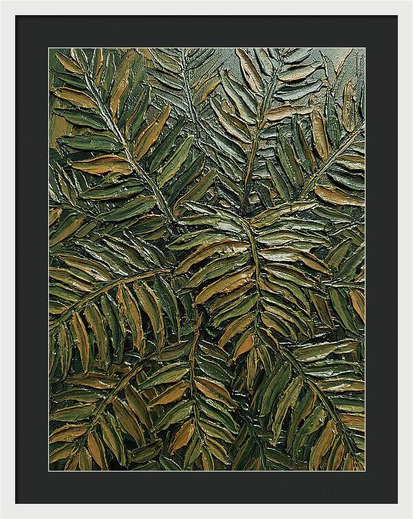 Lush Fern Fronds Texture