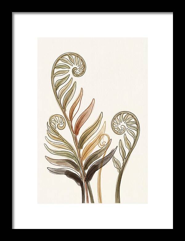 Lush Fern Fronds Unfurling