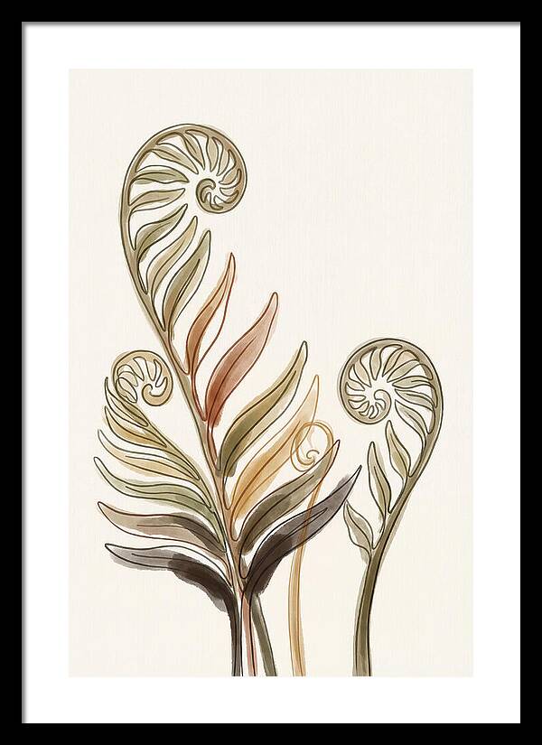 Lush Fern Fronds Unfurling