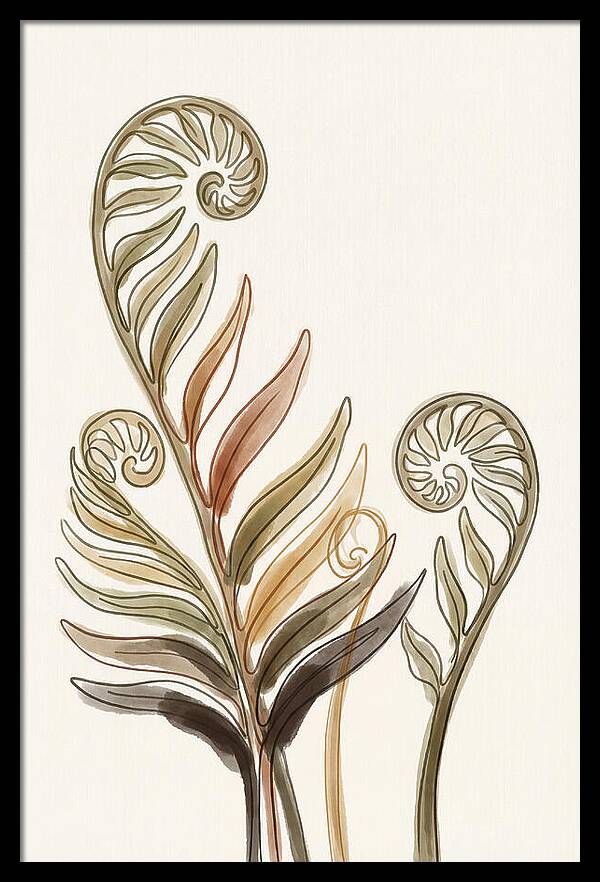 Lush Fern Fronds Unfurling