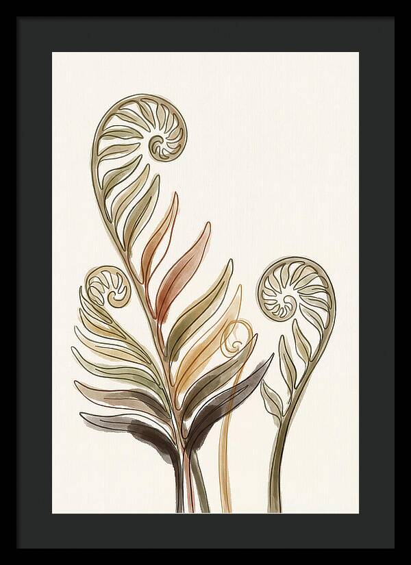 Lush Fern Fronds Unfurling