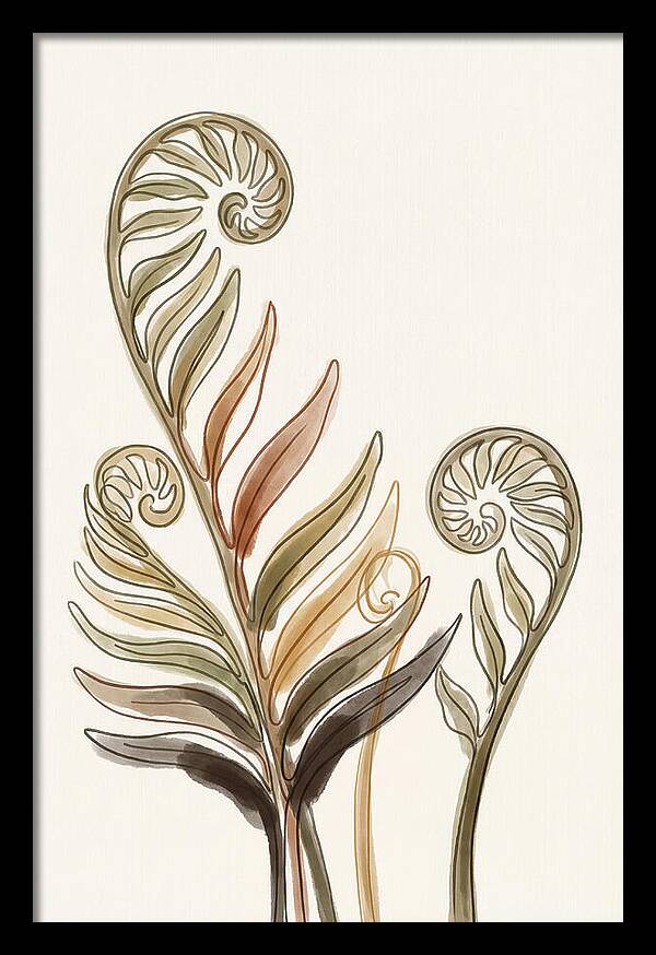 Lush Fern Fronds Unfurling