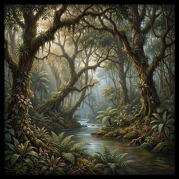 Lush Green Tranquility