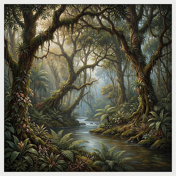 Lush Green Tranquility