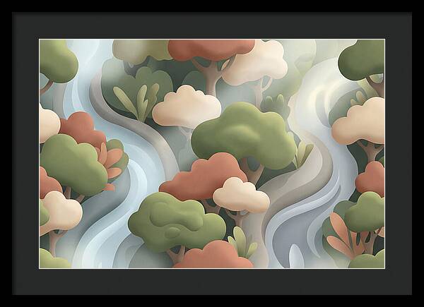 Lush Jungle Canopy From Above