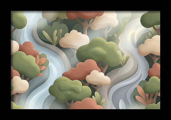Lush Jungle Canopy From Above