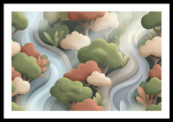Lush Jungle Canopy From Above