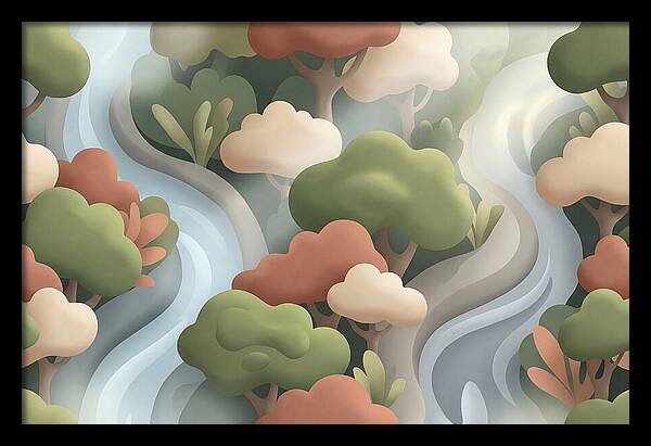 Lush Jungle Canopy From Above