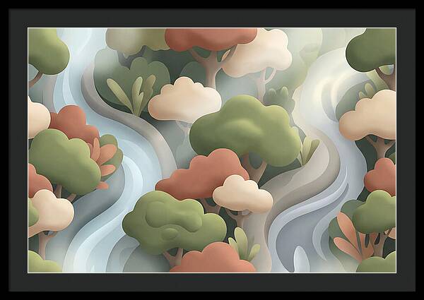 Lush Jungle Canopy From Above