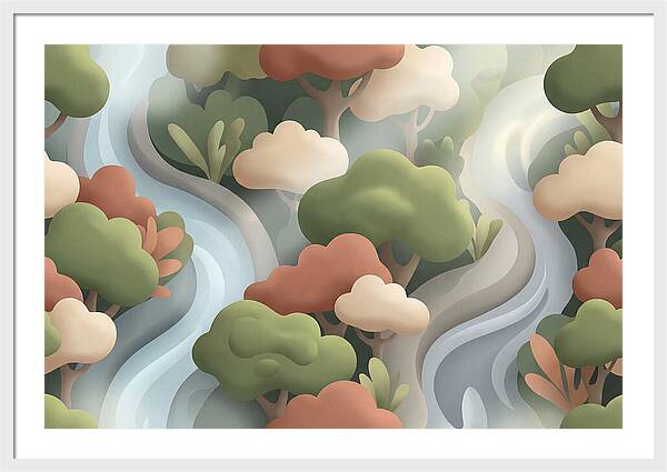 Lush Jungle Canopy From Above