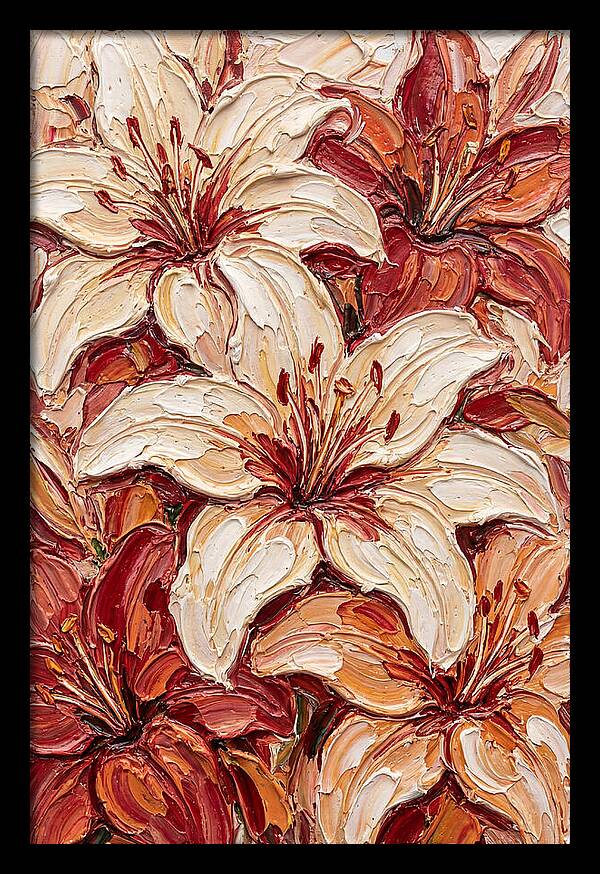 Lush Lilies In Bloom