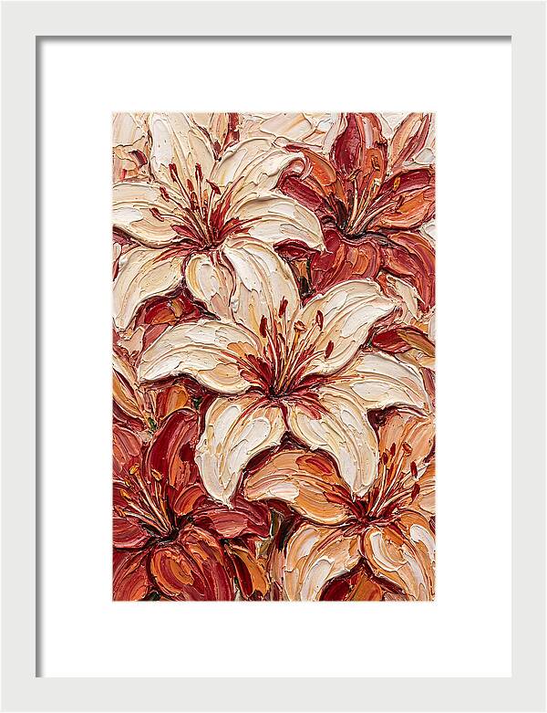 Lush Lilies In Bloom