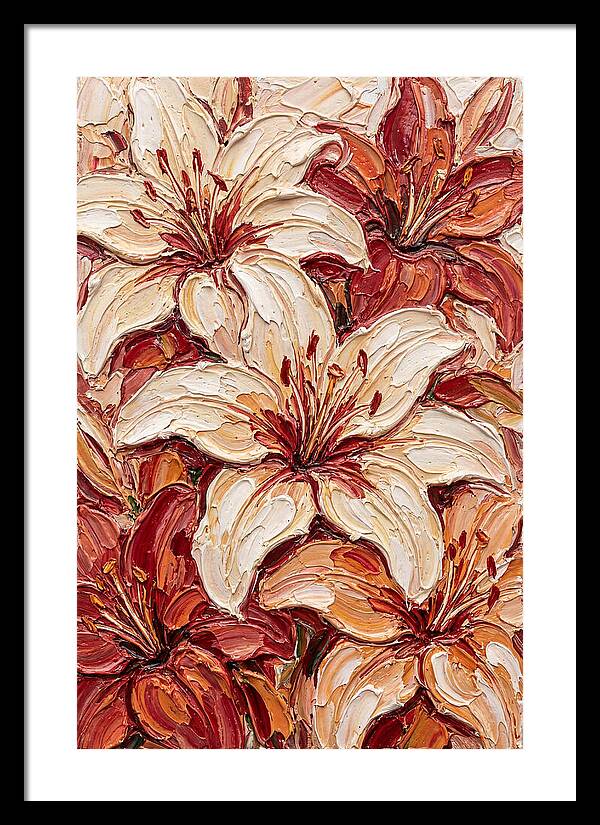 Lush Lilies In Bloom