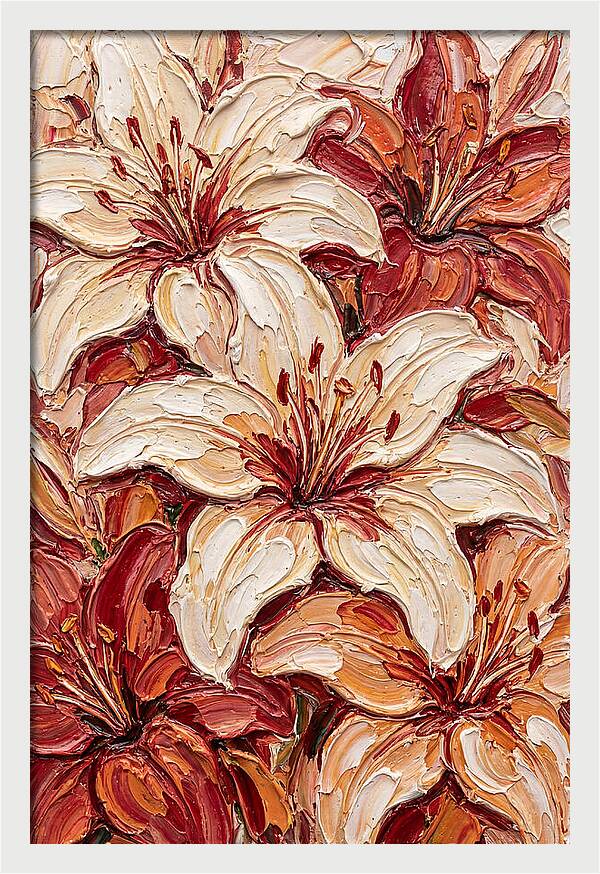 Lush Lilies In Bloom