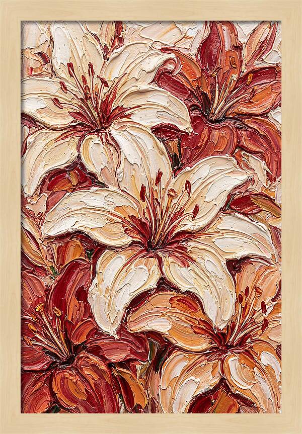 Lush Lilies In Bloom