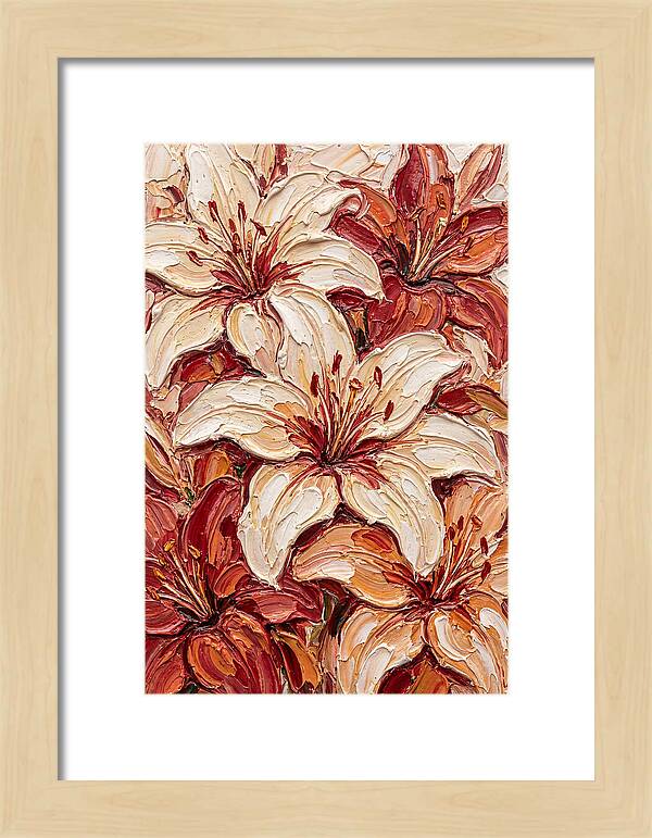 Lush Lilies In Bloom