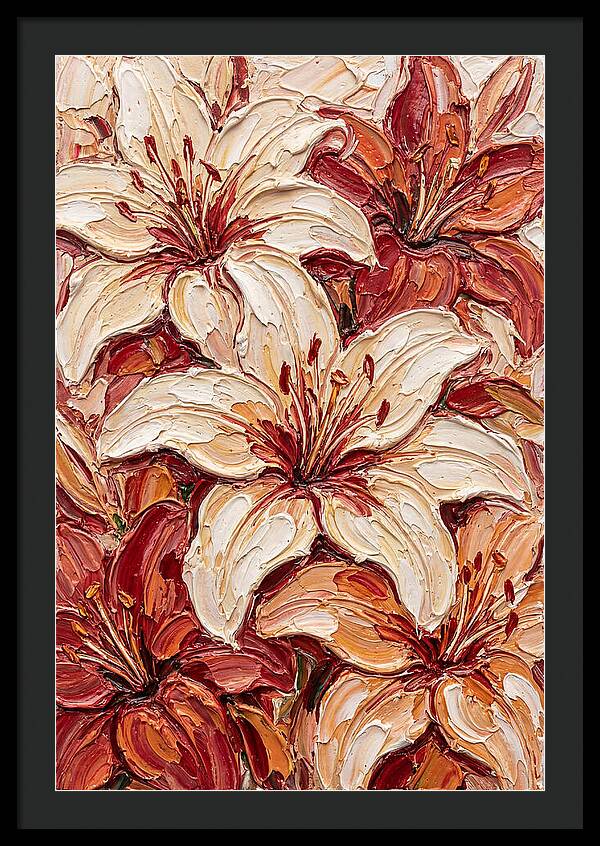 Lush Lilies In Bloom