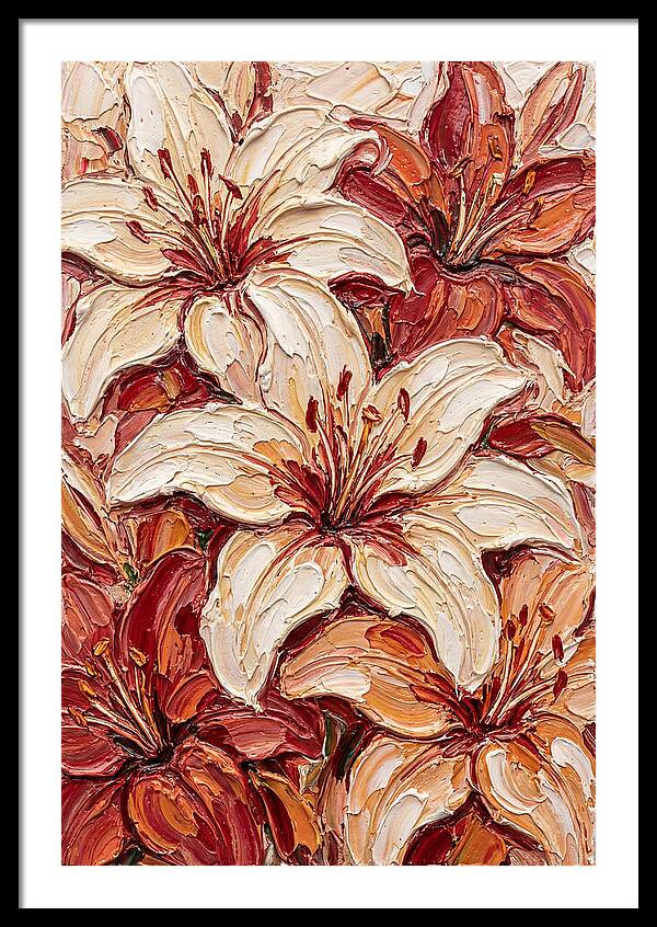 Lush Lilies In Bloom