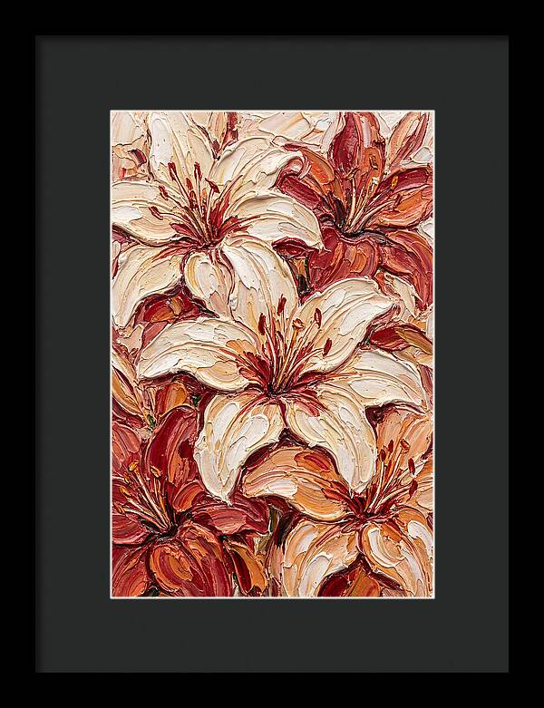 Lush Lilies In Bloom