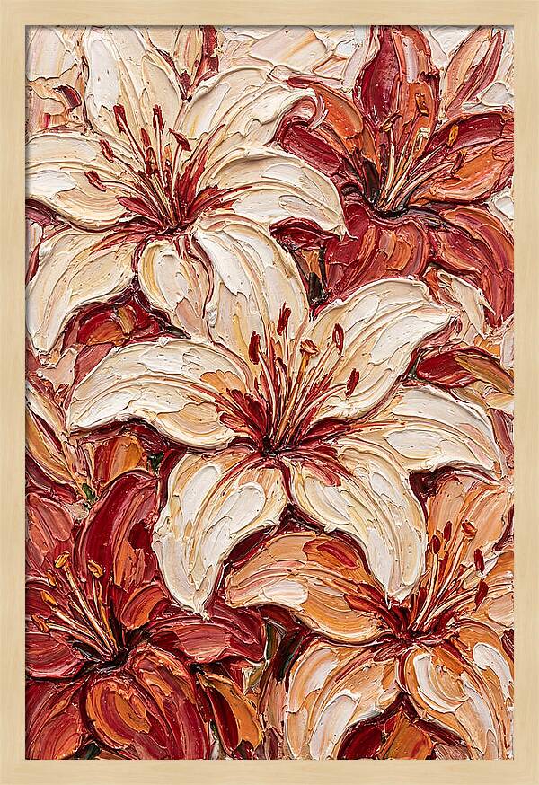 Lush Lilies In Bloom