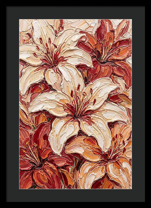 Lush Lilies In Bloom