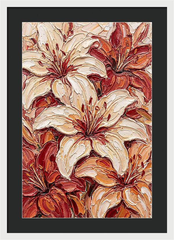 Lush Lilies In Bloom