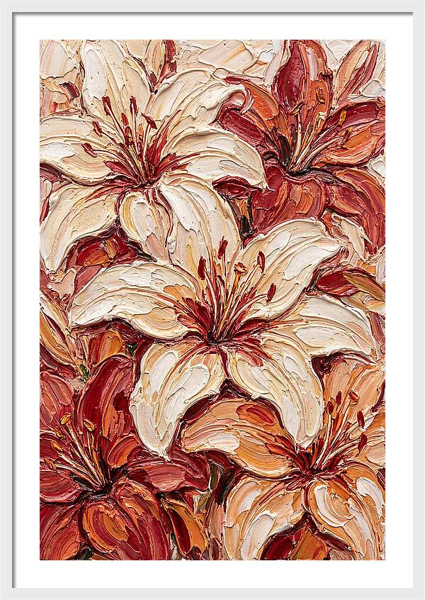 Lush Lilies In Bloom