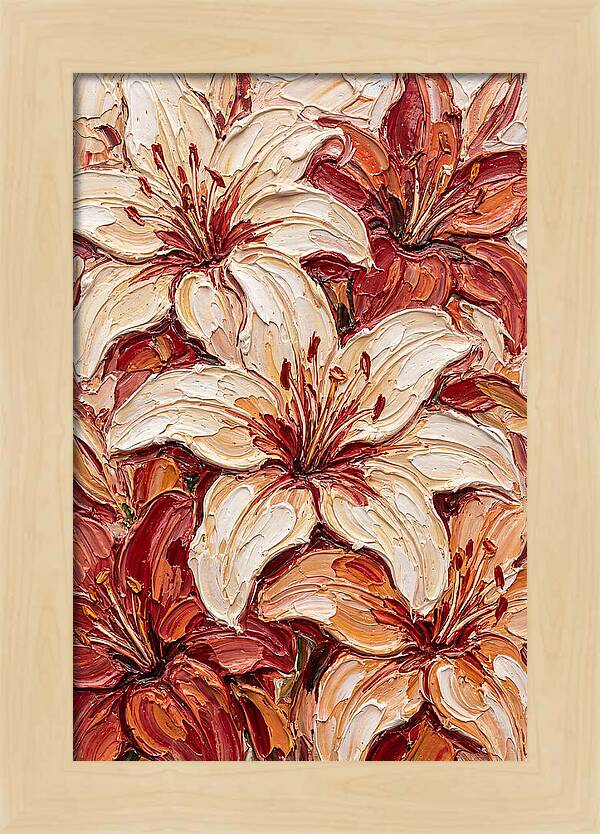 Lush Lilies In Bloom