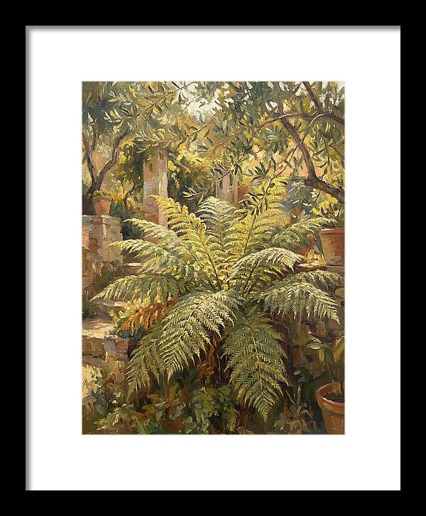 Lush Mediterranean Ferns