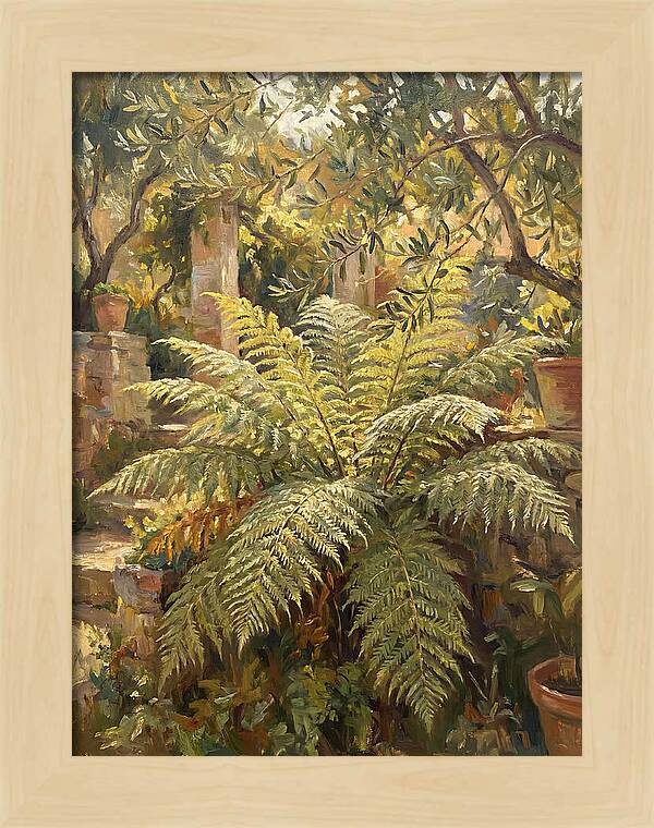 Lush Mediterranean Ferns