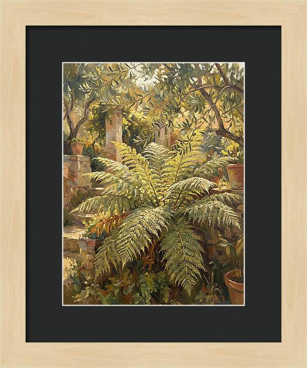 Lush Mediterranean Ferns