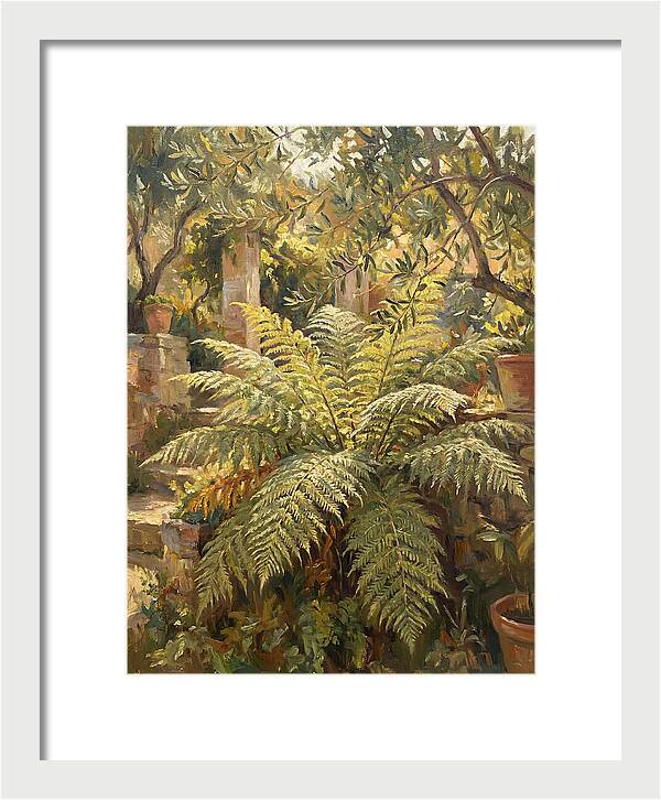 Lush Mediterranean Ferns