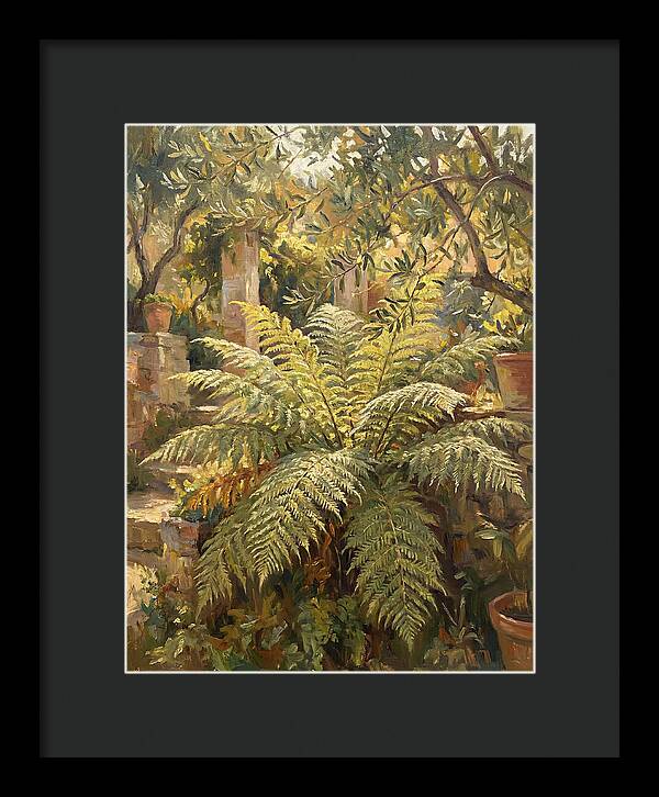 Lush Mediterranean Ferns