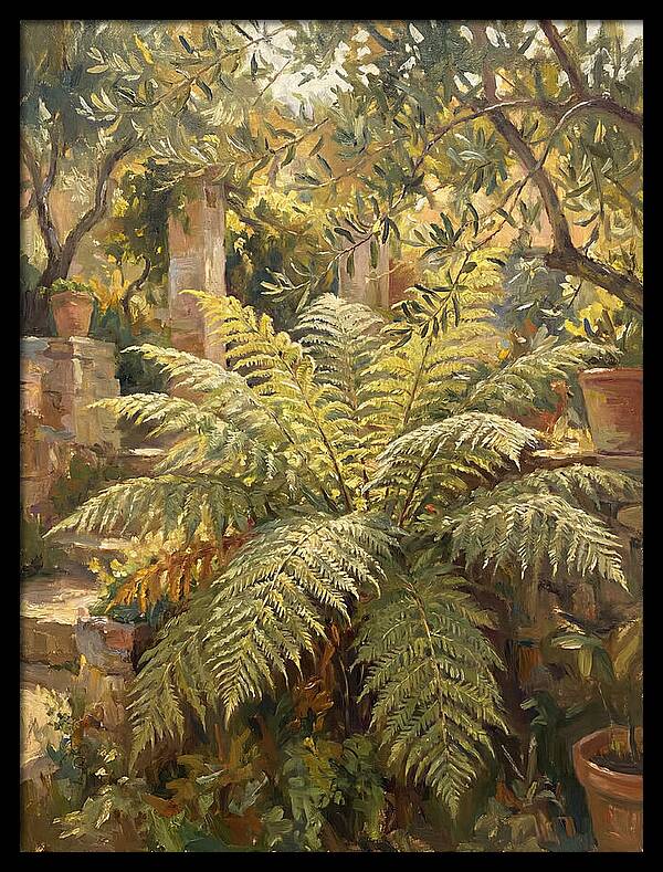 Lush Mediterranean Ferns