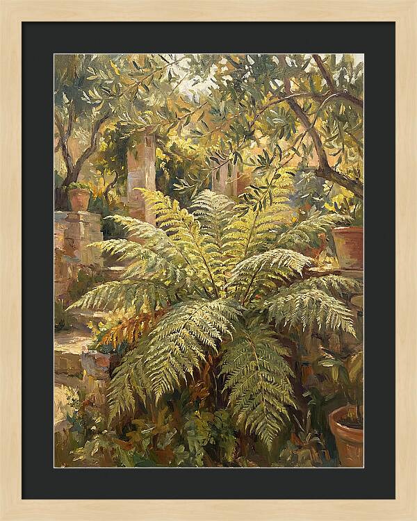 Lush Mediterranean Ferns